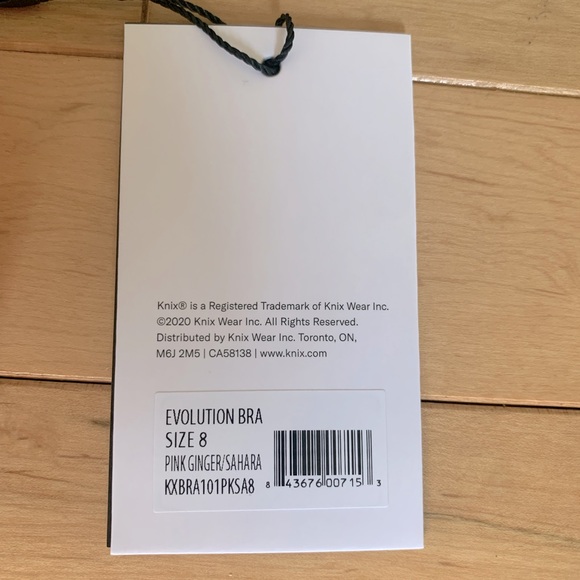 NWT KNIX Evolution Bra Size 8 - Picture 3 of 5